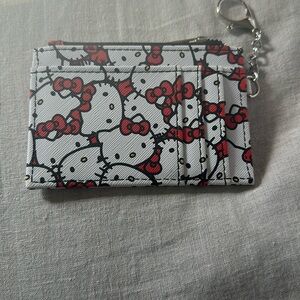 Sanrio Hello Kitty Card Holder - Red, White, Black